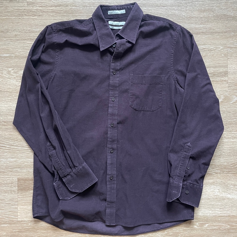 Nordstrom Cord Button Up